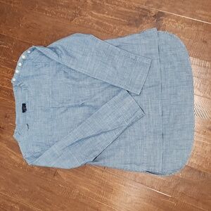 JCrew size 2 denim long sleeved women's top.